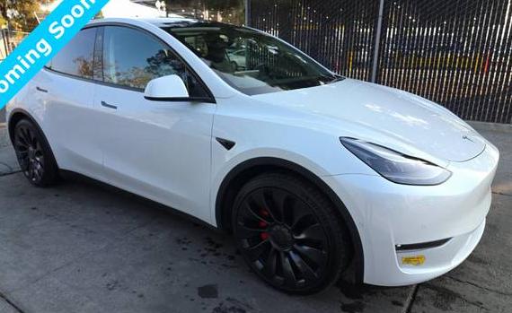 TESLA MODEL Y 2022 7SAYGDEF4NF490442 image